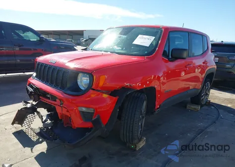 2020 Jeep Renegade Jeepster 4X4 из США, поврежденный, VIN ZACNJBABXLPL75663